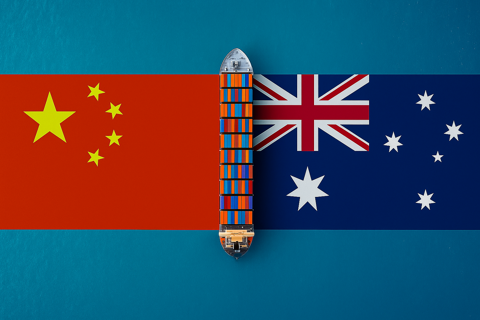 from china to Australia