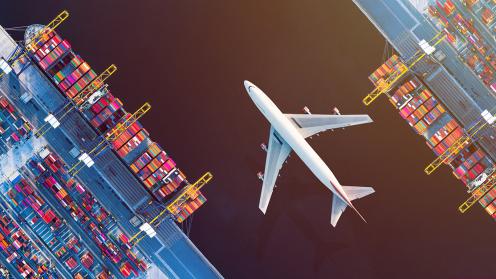 Open Top FCL best route for textiles from China to Georgia