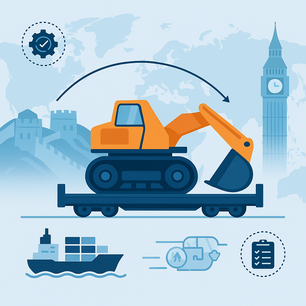 Flat Rack FCL shipping from China to Europe