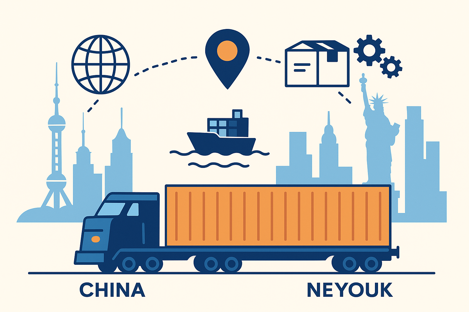 China FCL Supply Chain Solution to New York Explained