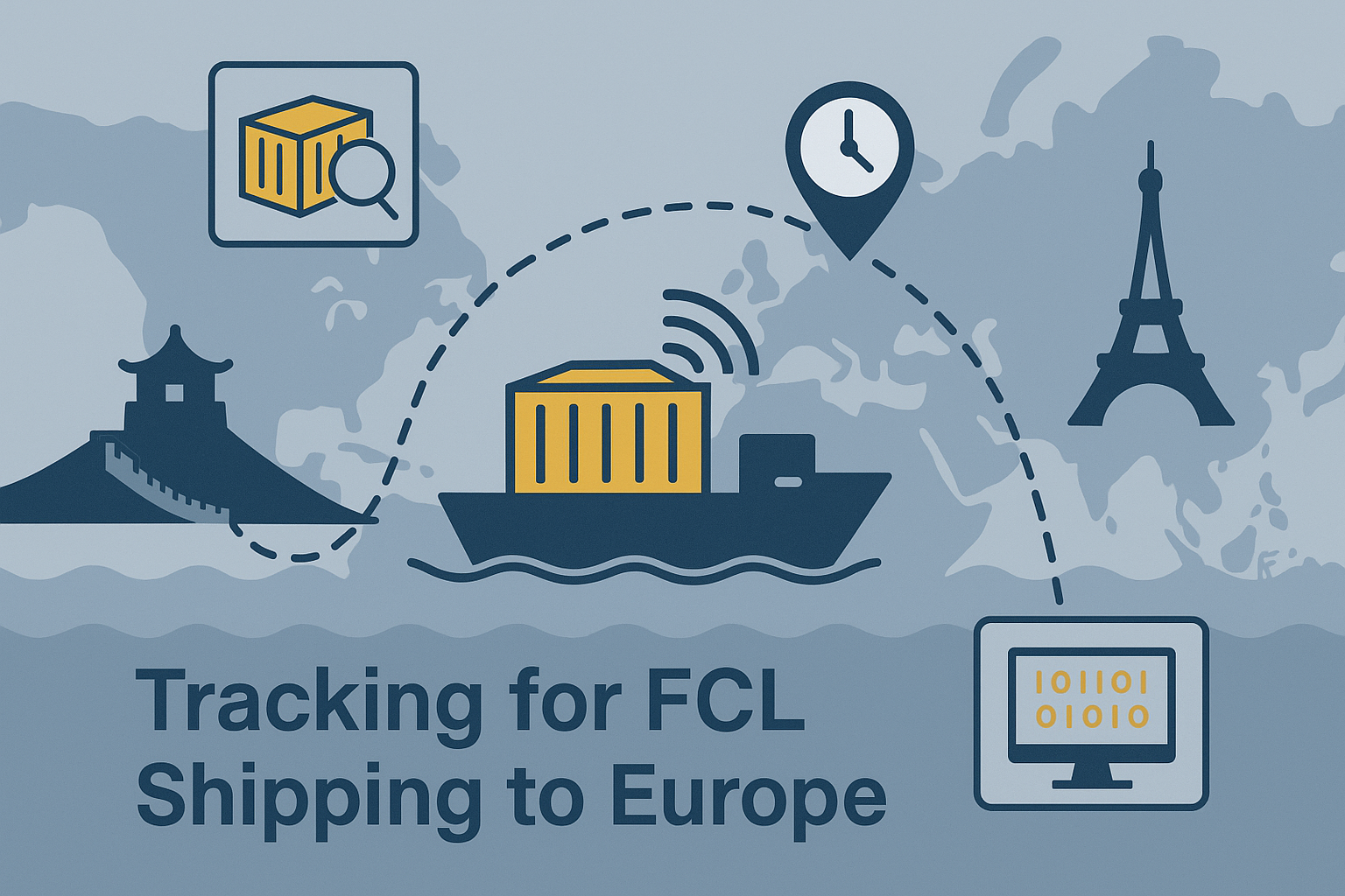 Tracking for FCL Shipping from China to Europe: A Practical Guide
