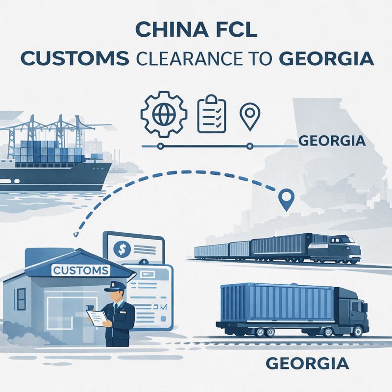 China FCL Customs Clearance to Georgia for Smooth Imports