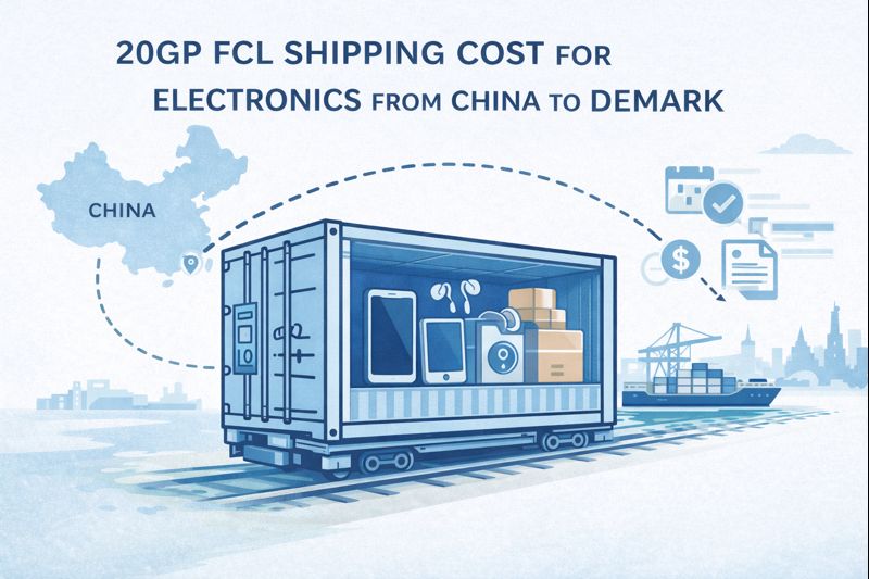 20GP FCL Shipping Cost for Electronics from China to Denmark Guide