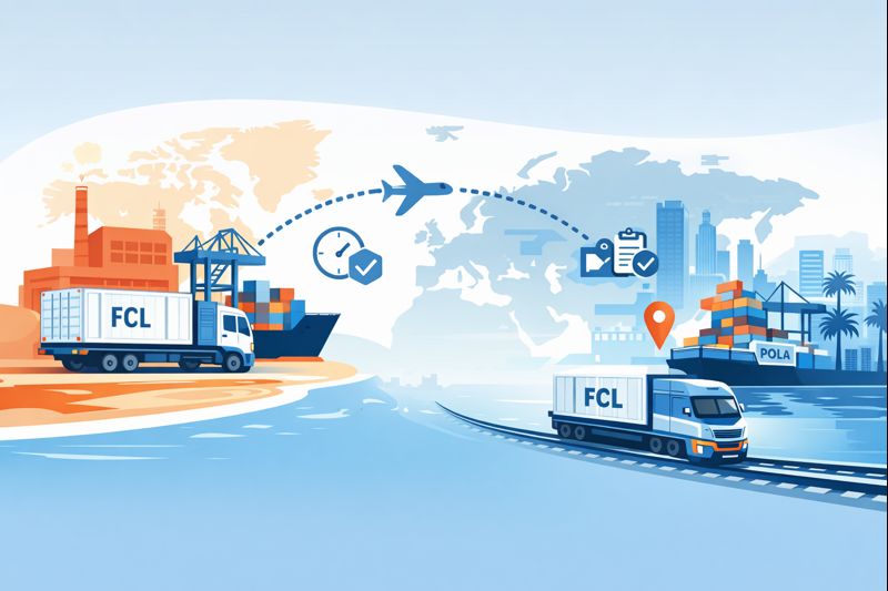 China FCL Factory Pickup to Los Angeles: End-to-End Guide