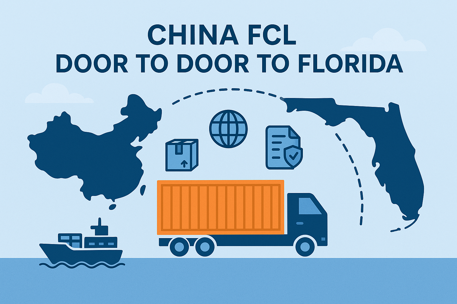 China FCL Door to Door to Florida Services Explained