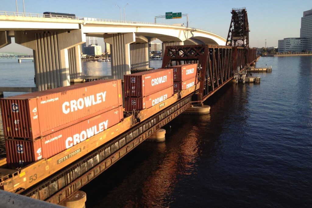 Flat Rack FCL transit time for lighting from China to Illinois