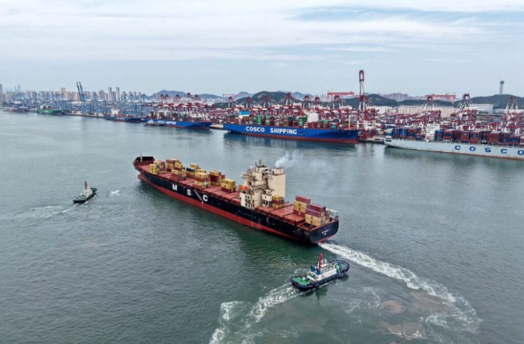 Reefer FCL best route for solar panels from China to Spain