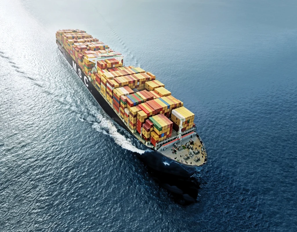 Flat Rack FCL best route for furniture from China to Italy