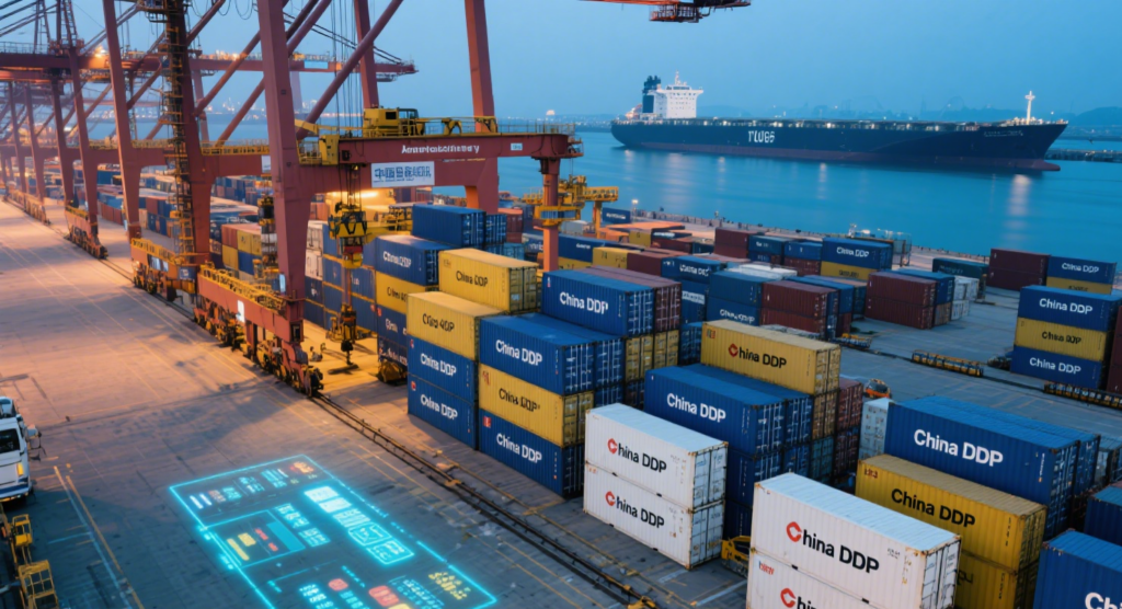 Flat Rack FCL best route for hardware tools from China to Los Angeles