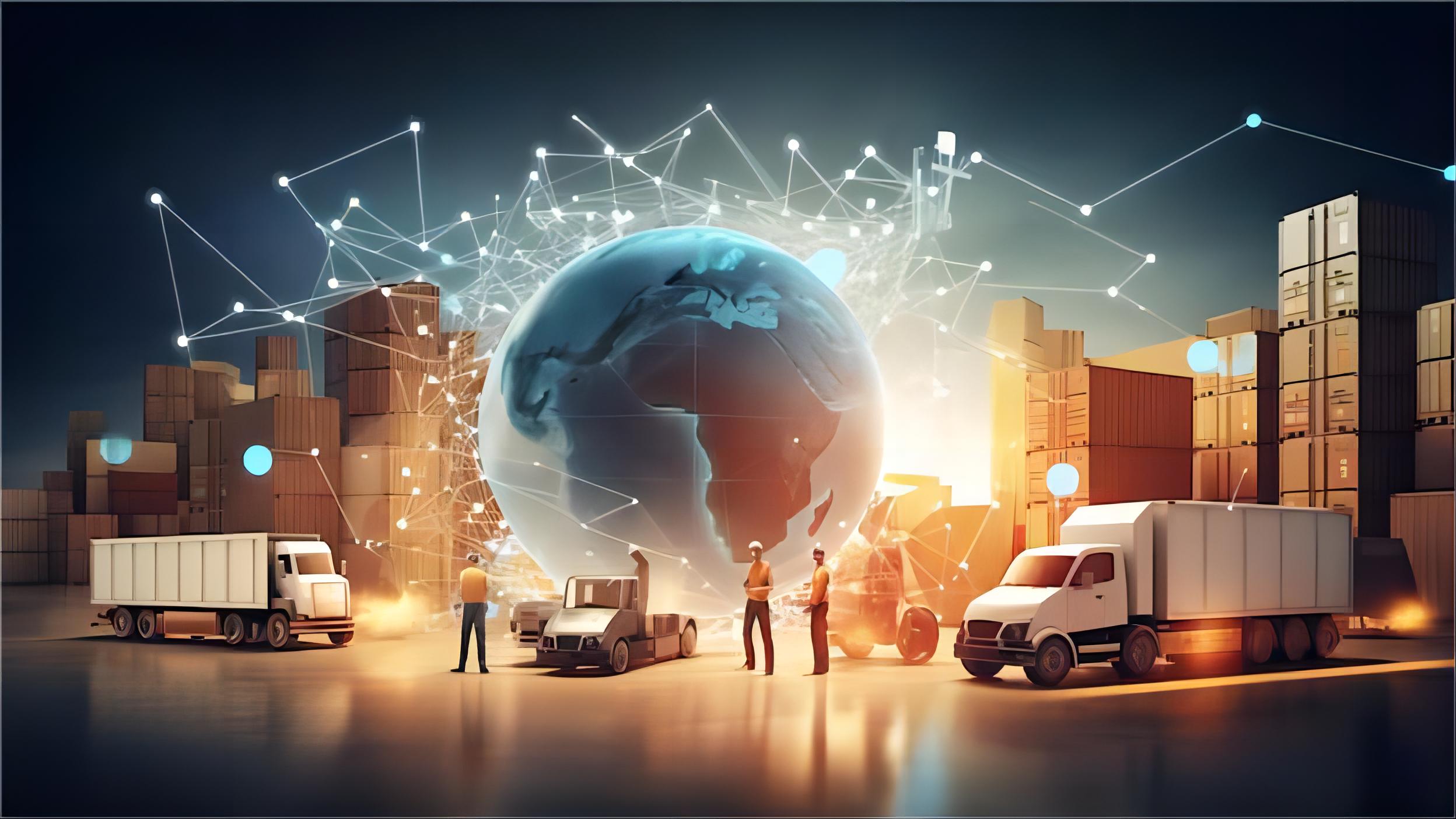 Medical equipment being carefully loaded into a container