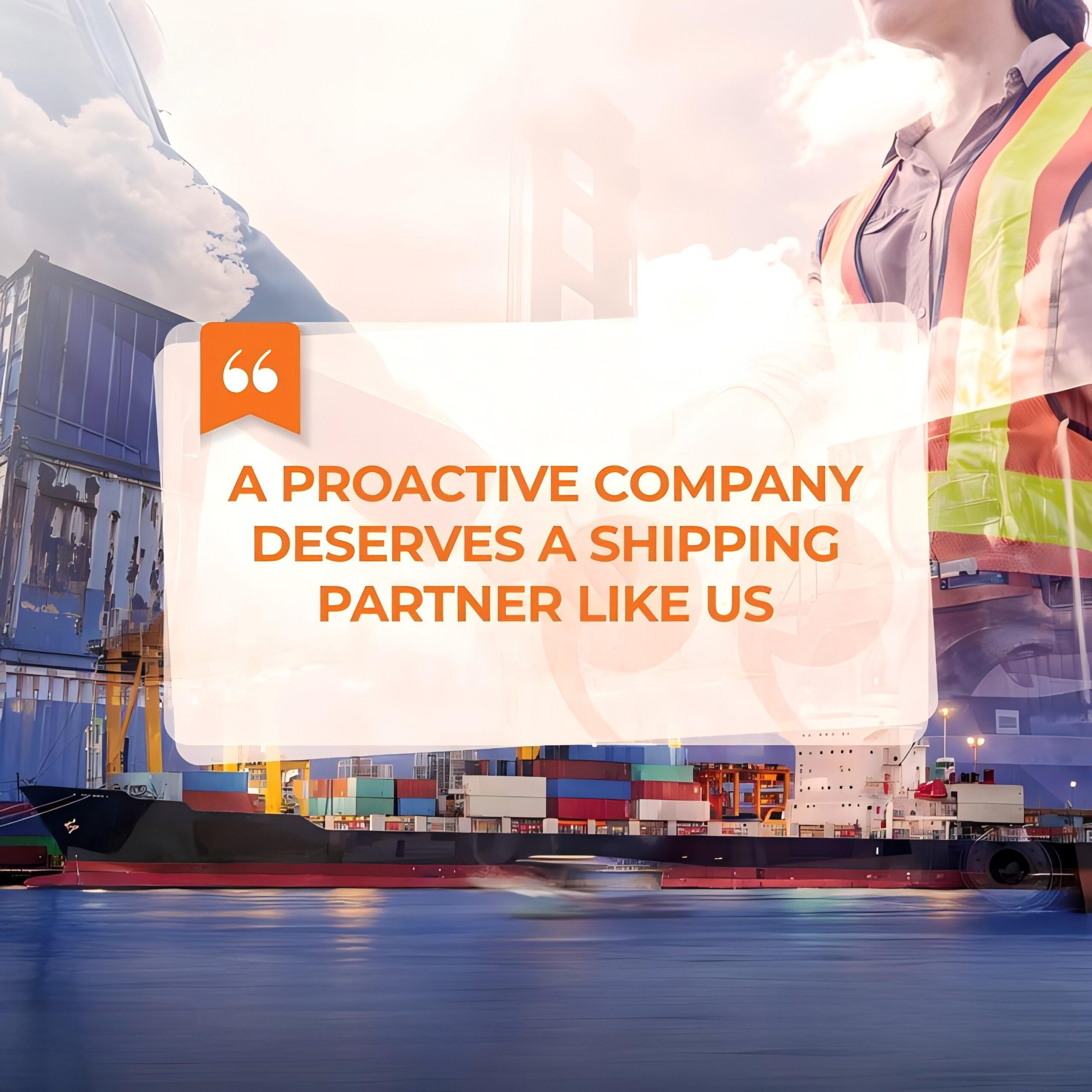 Oversized furniture being loaded onto a flat rack container