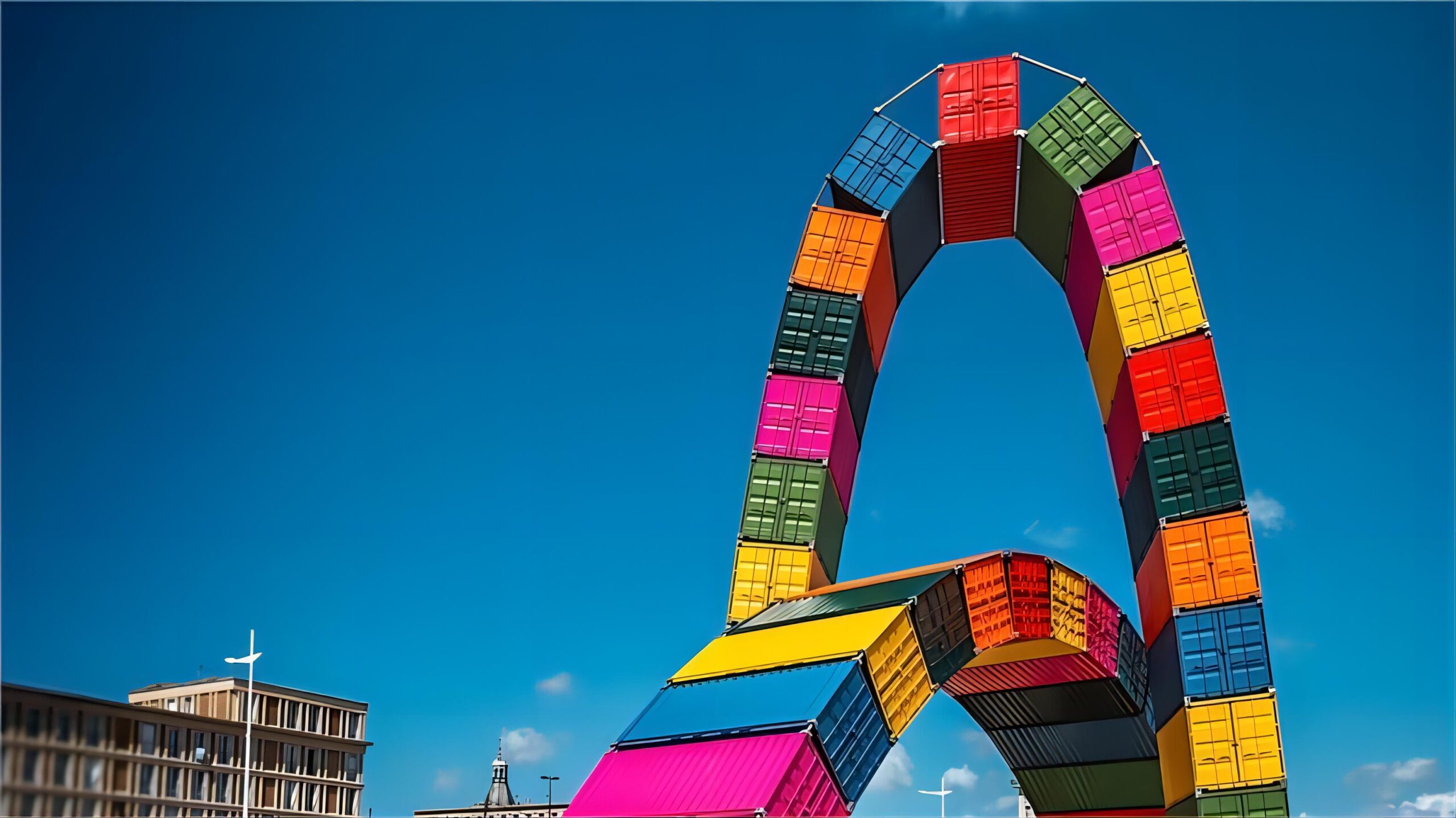 Detailed diagram of a temperature-controlled reefer container