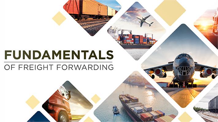 Infographic comparing different shipping methods like sea and air freight