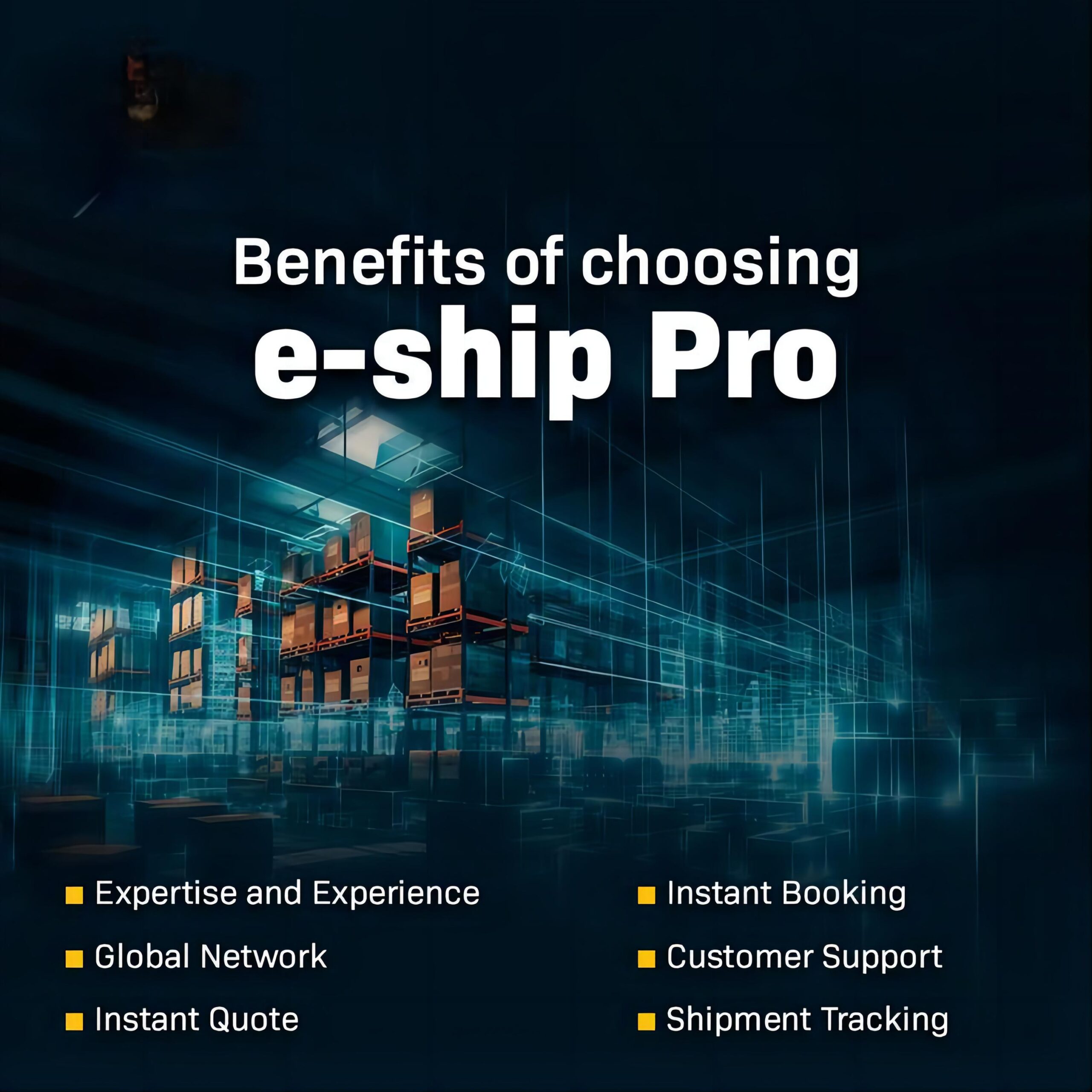Infographic comparing different shipping methods by cost and speed
