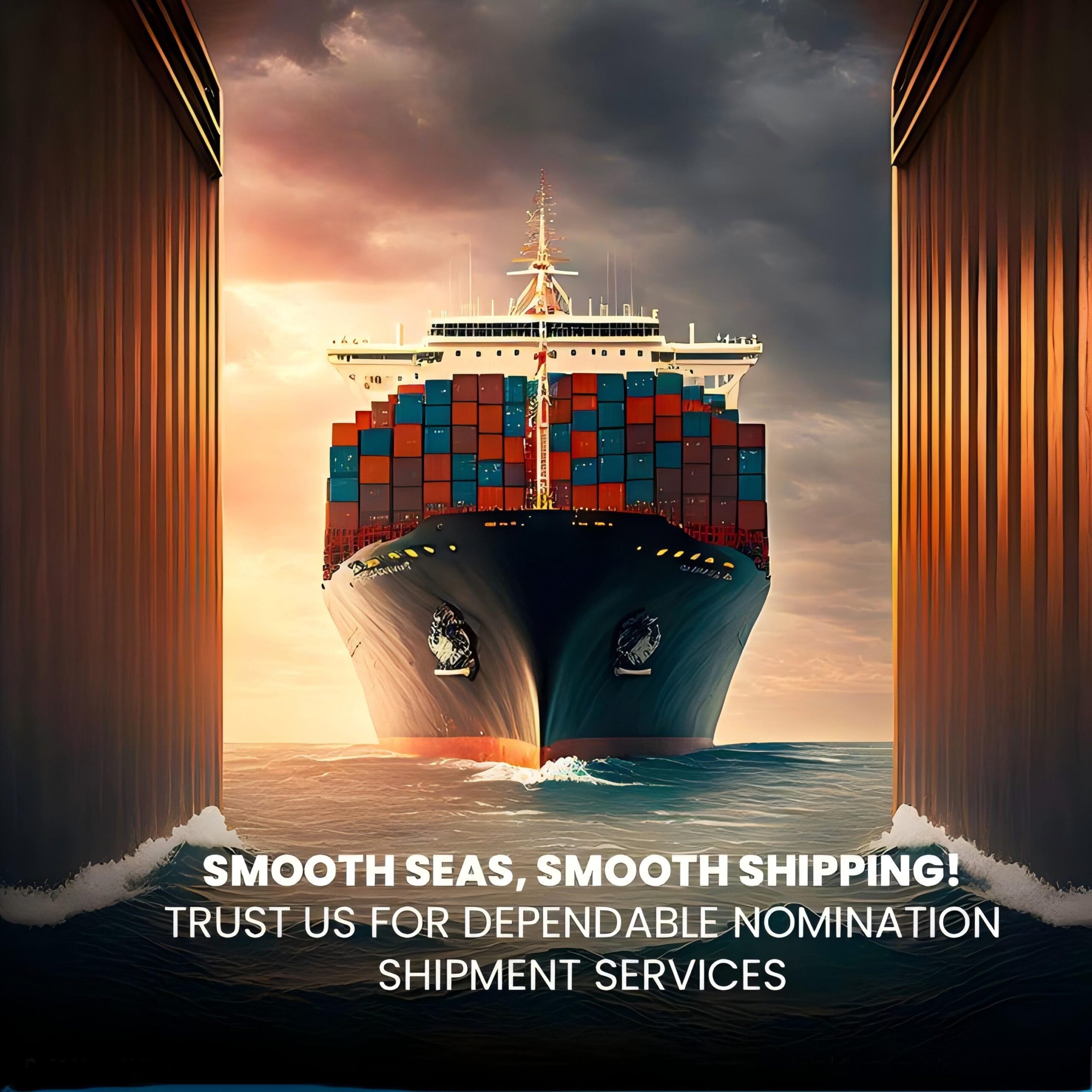 Comparison chart illustrating different shipping methods