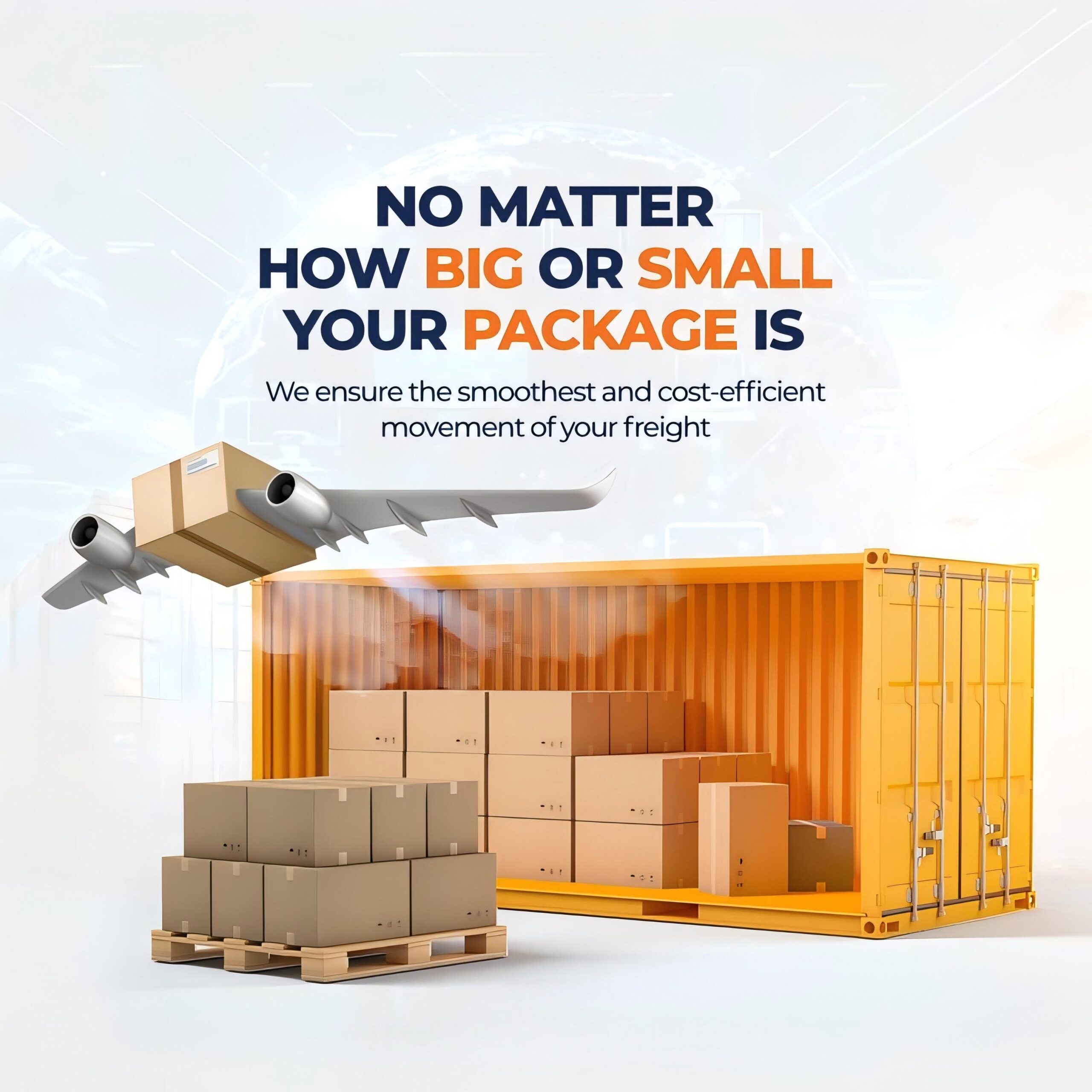 Medical diagnostic equipment being securely loaded into a 40HQ container