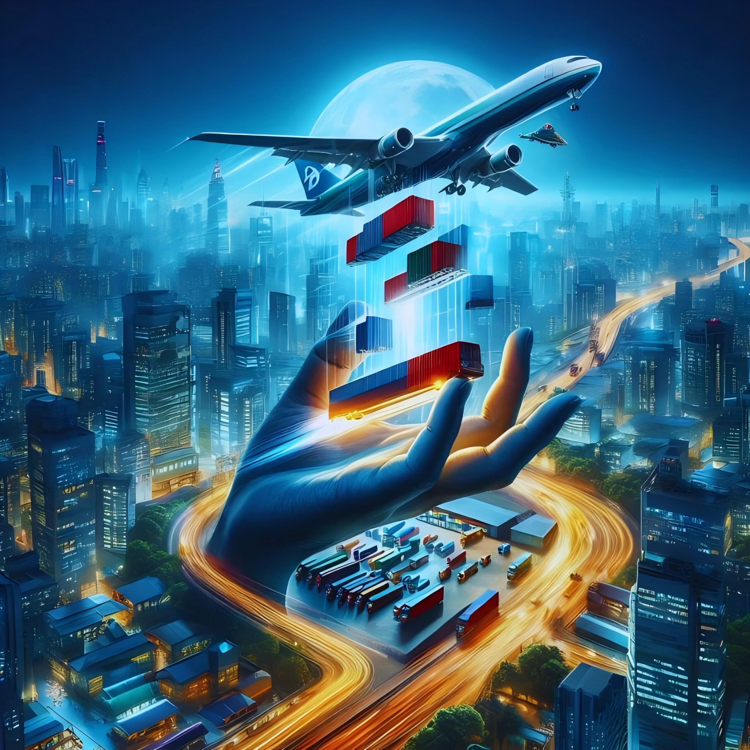 Infographic showing the breakdown of FCL shipping costs