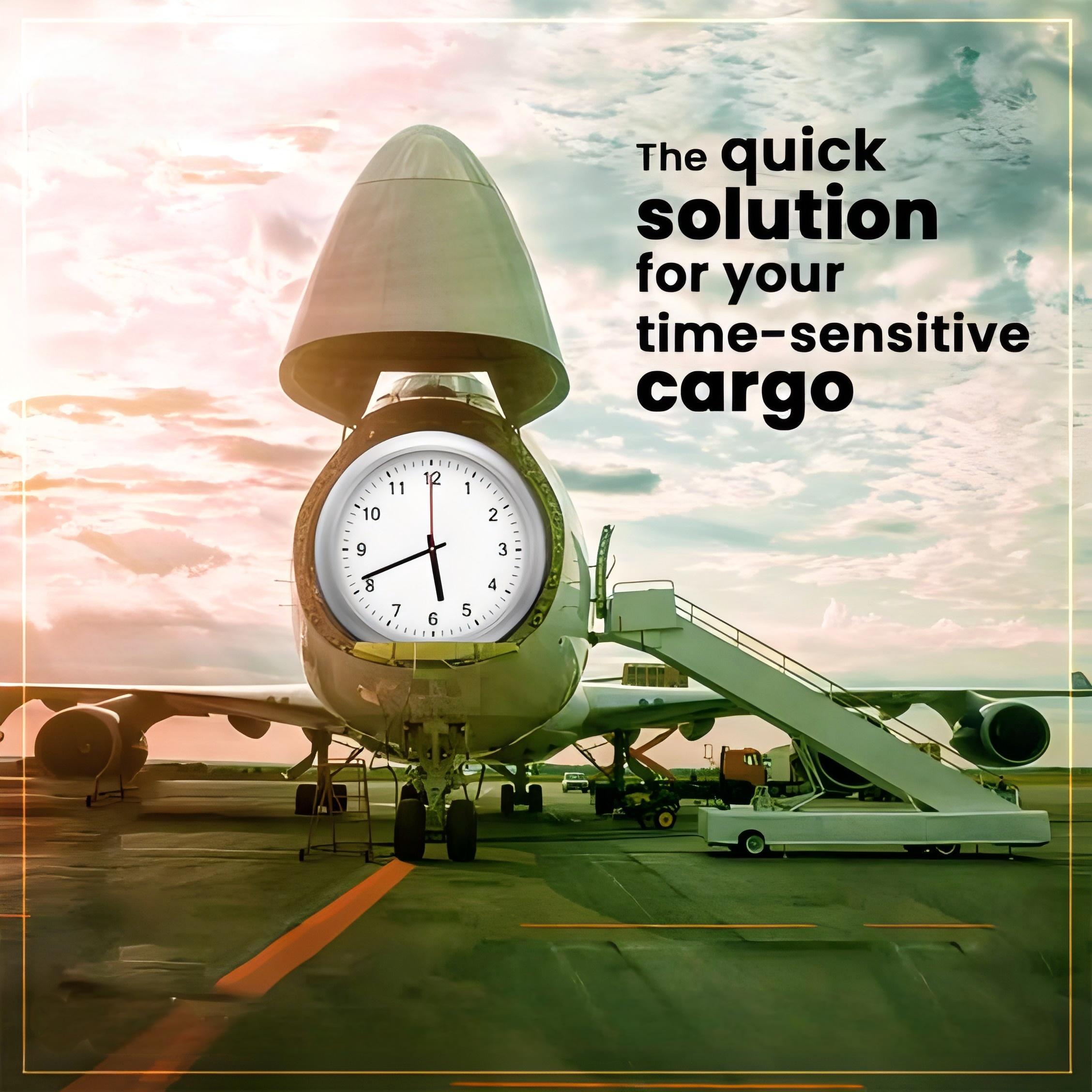 Electronics cargo being secured inside a container for shipment