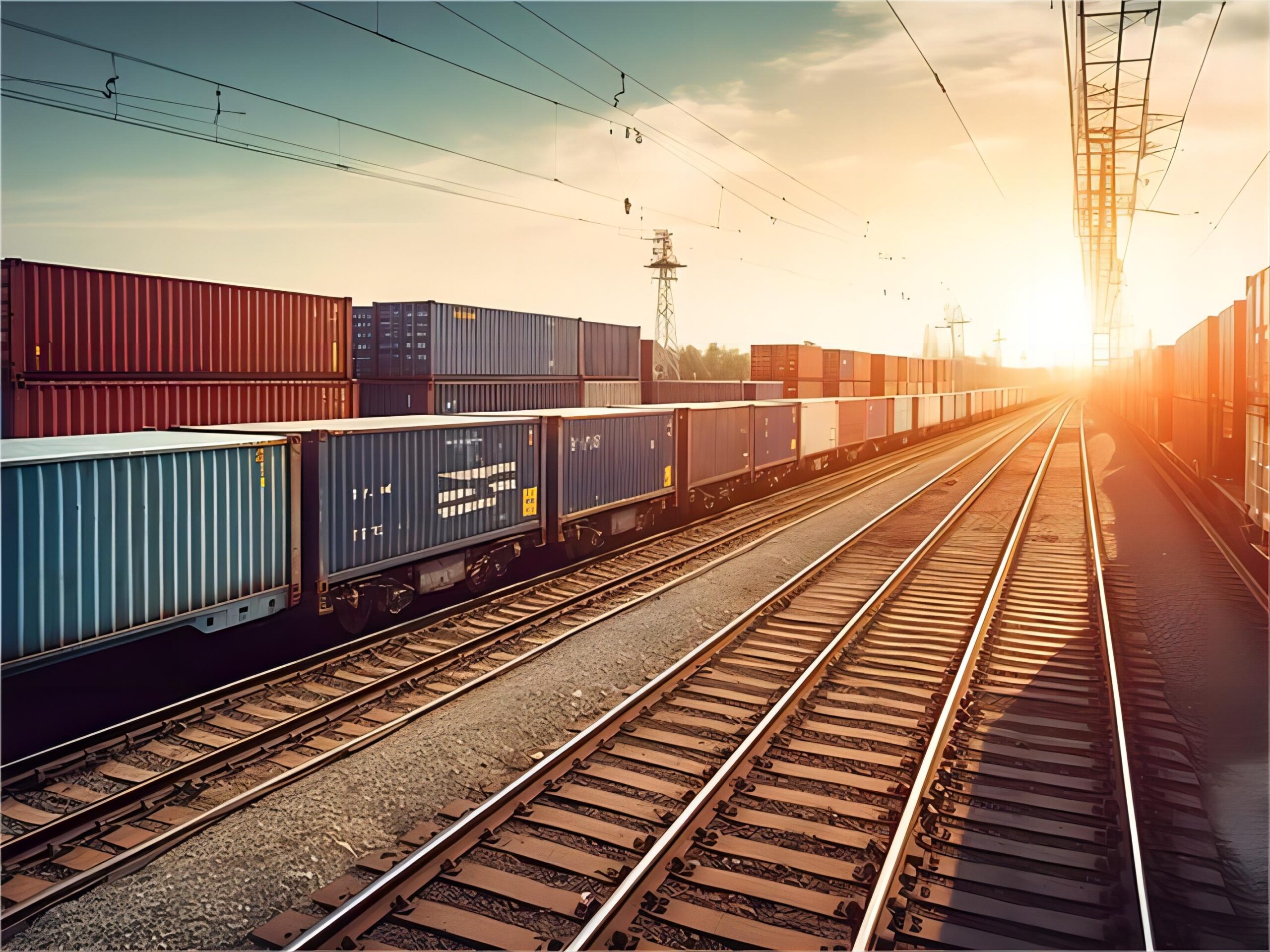 Cargo ship transporting furniture containers to Denmark