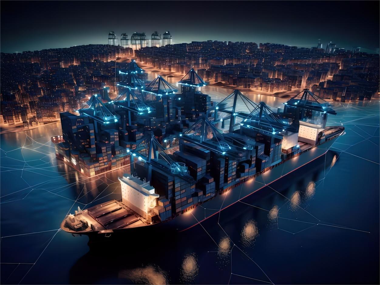 Logistics professional coordinating medical cargo shipment