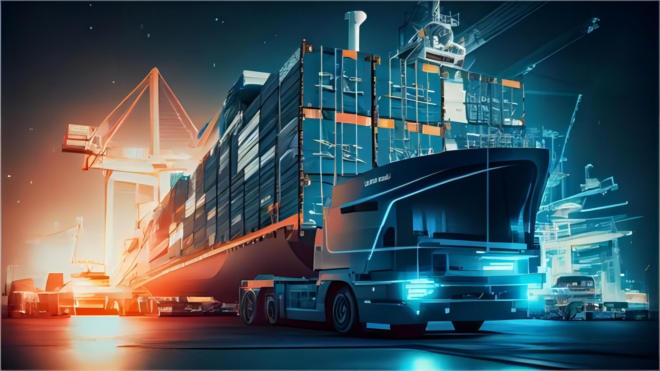 Logistics professional reviewing insurance documentation for cargo