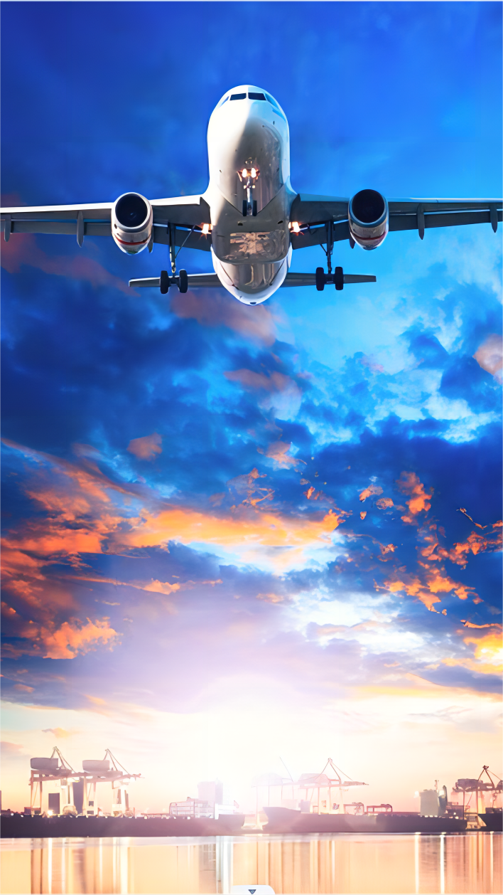 Case study infographic for lighting shipment logistics