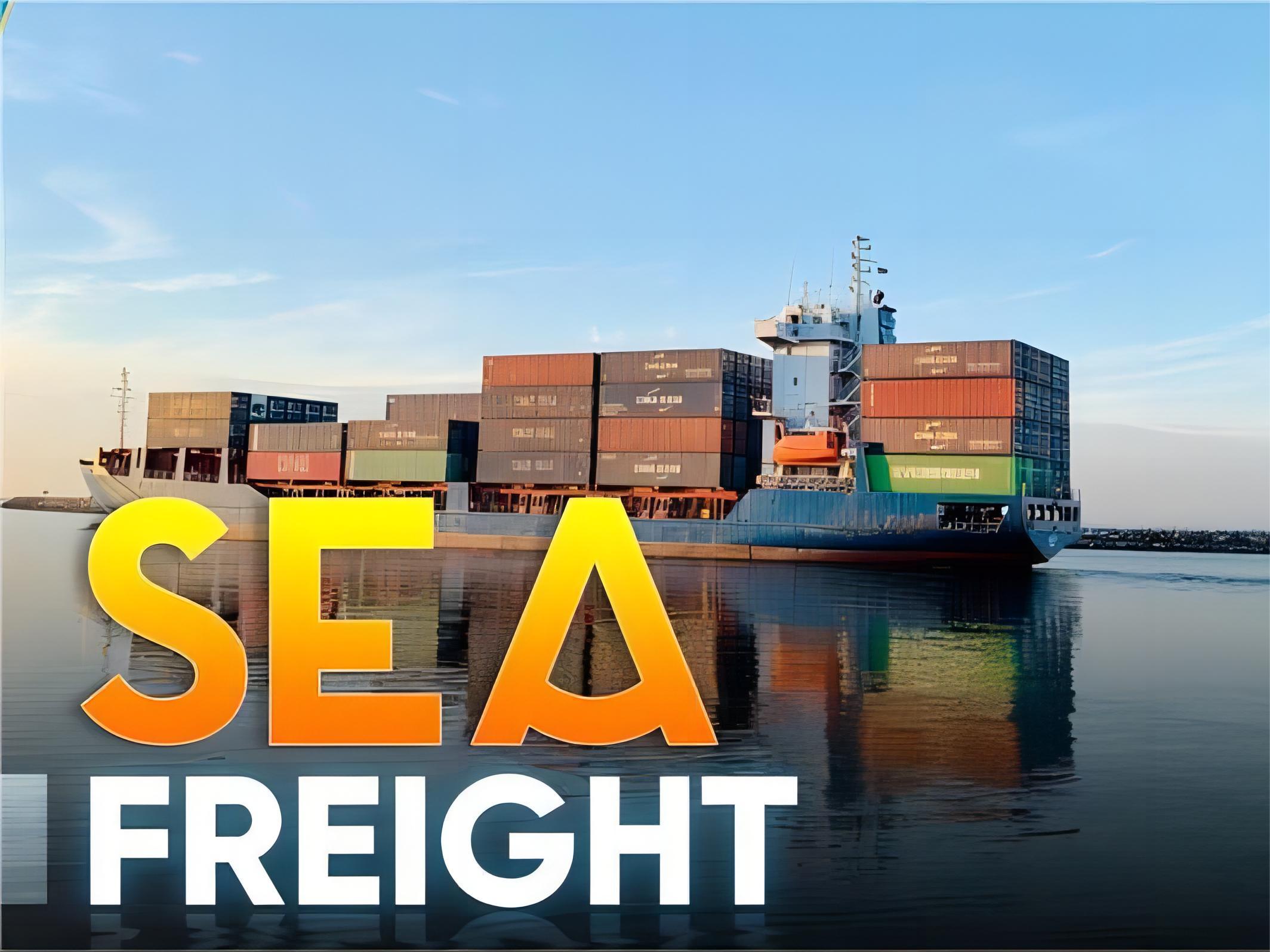 Comparison table of sea and rail freight options for electronics