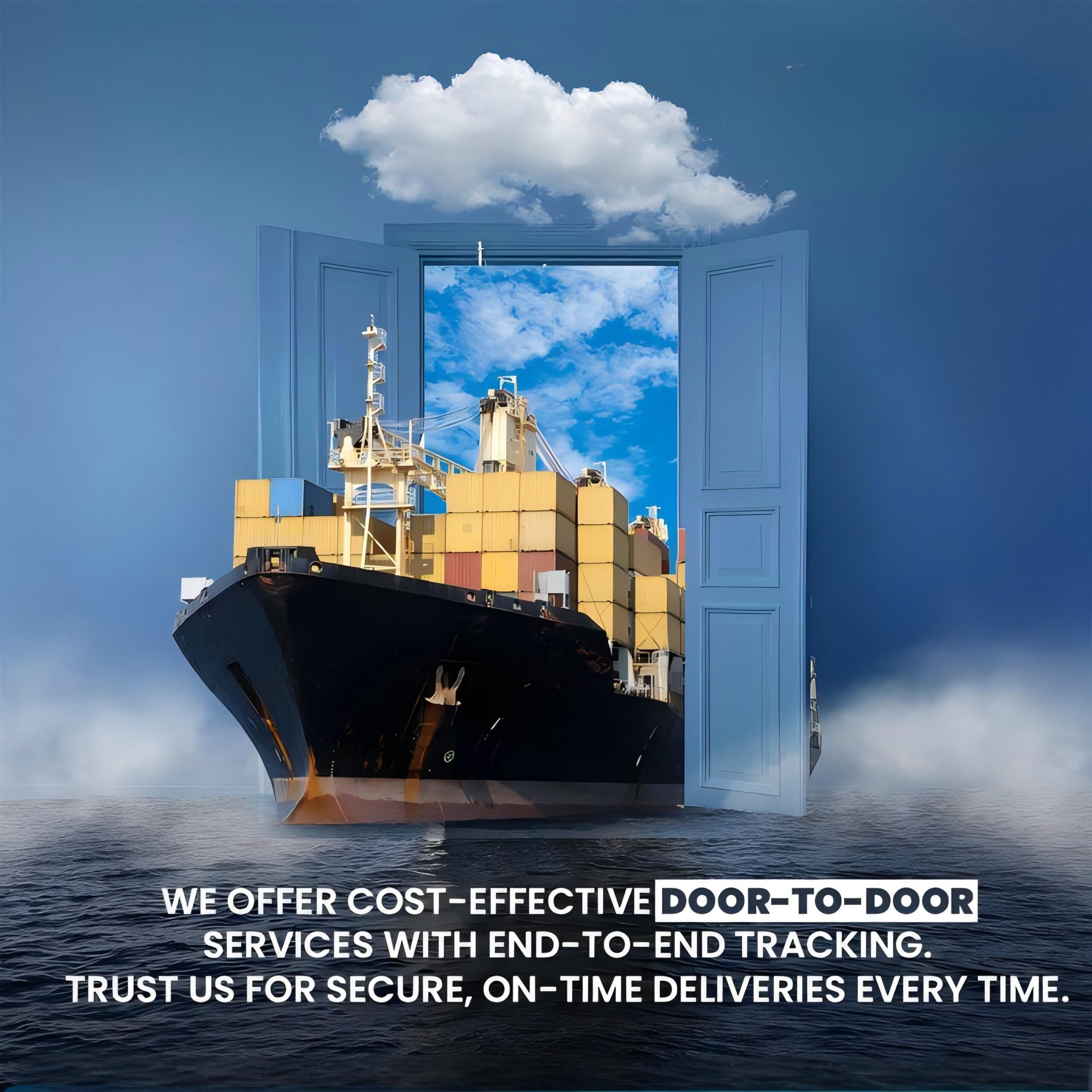 Logistics professional reviewing a shipping schedule on a tablet