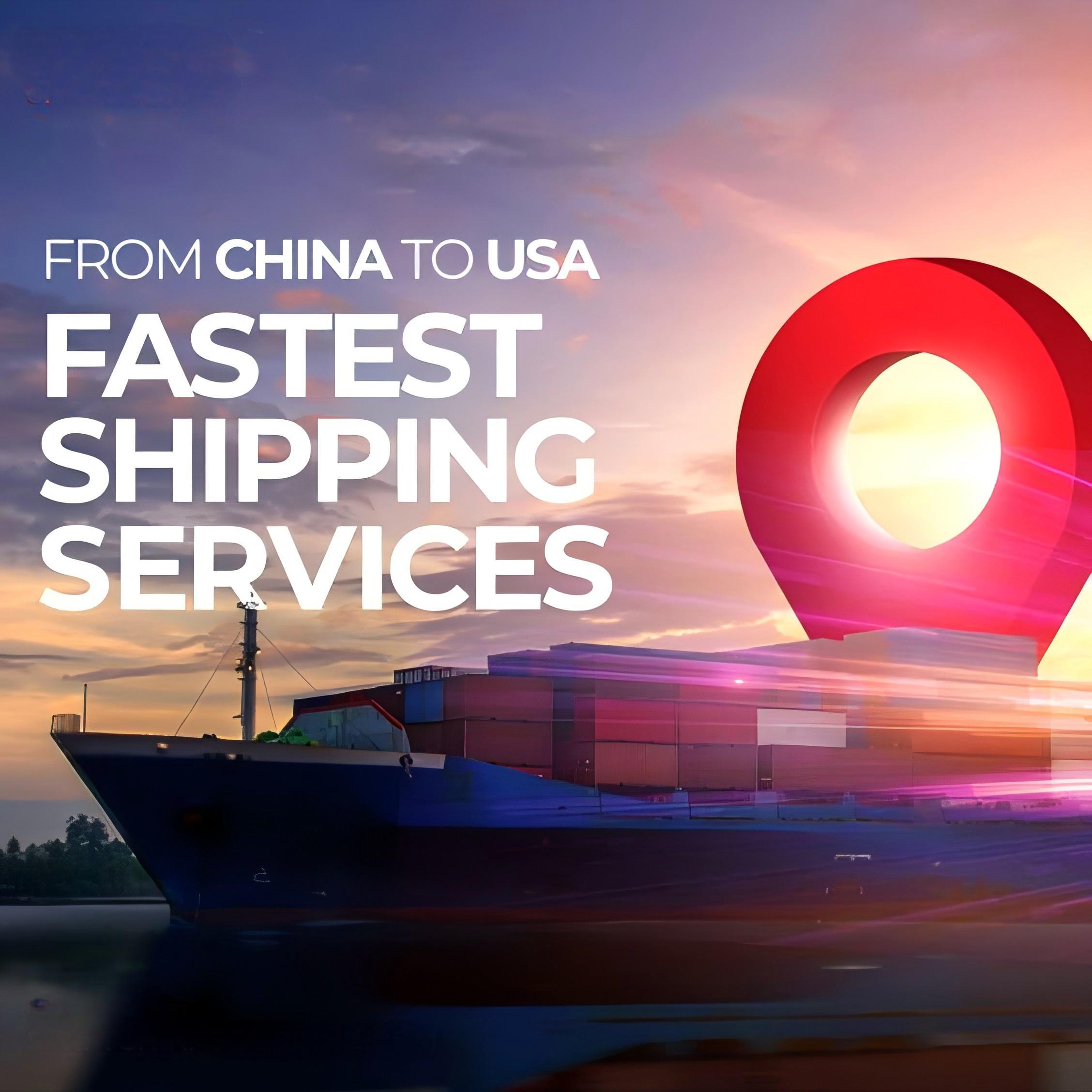 Comparison chart of shipping methods from China to Miami