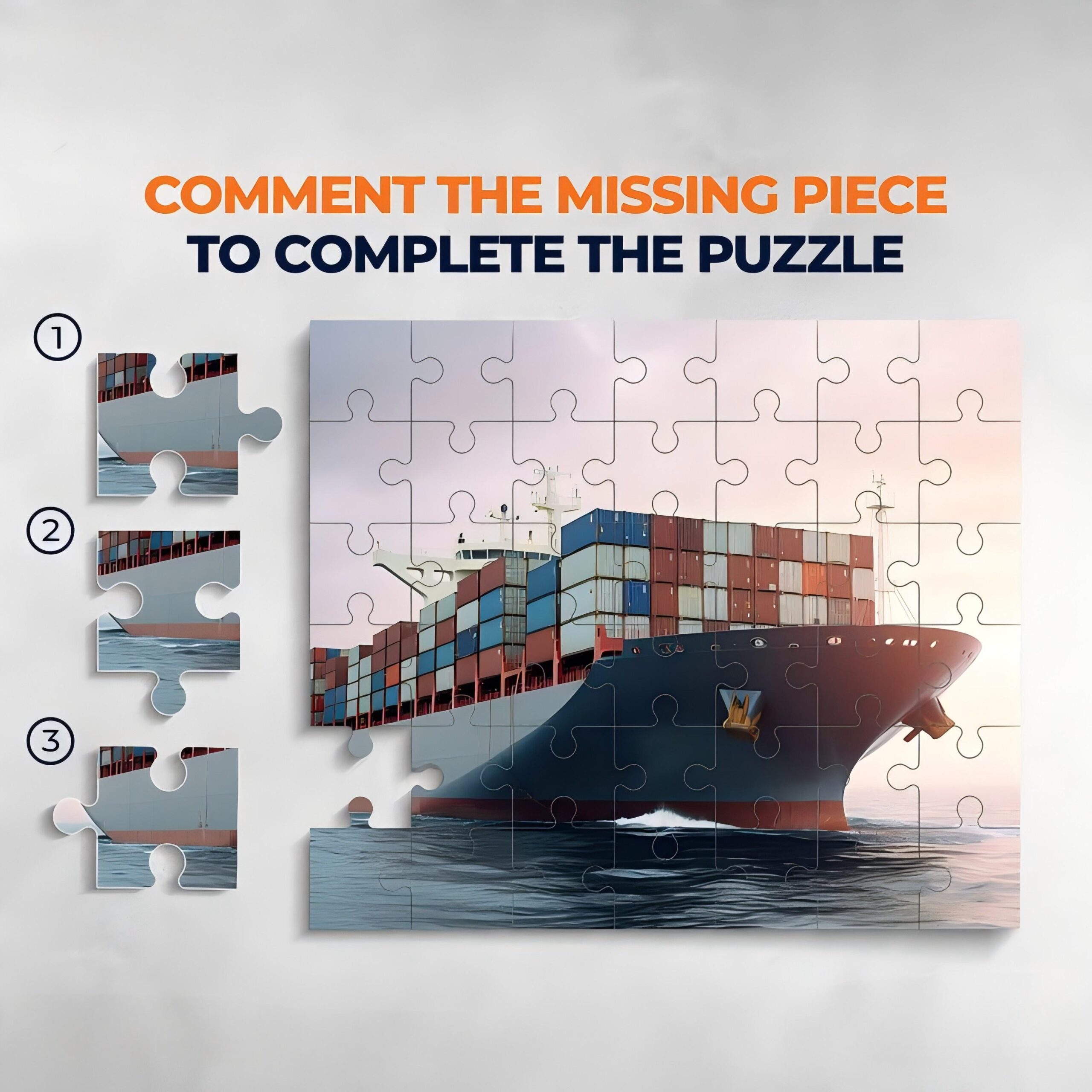 Comparison chart of shipping methods from China to Europe