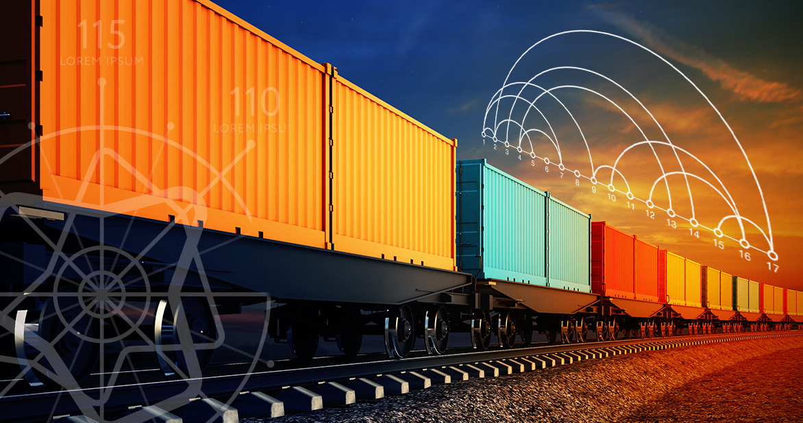 A 40GP container being loaded with LED lighting products