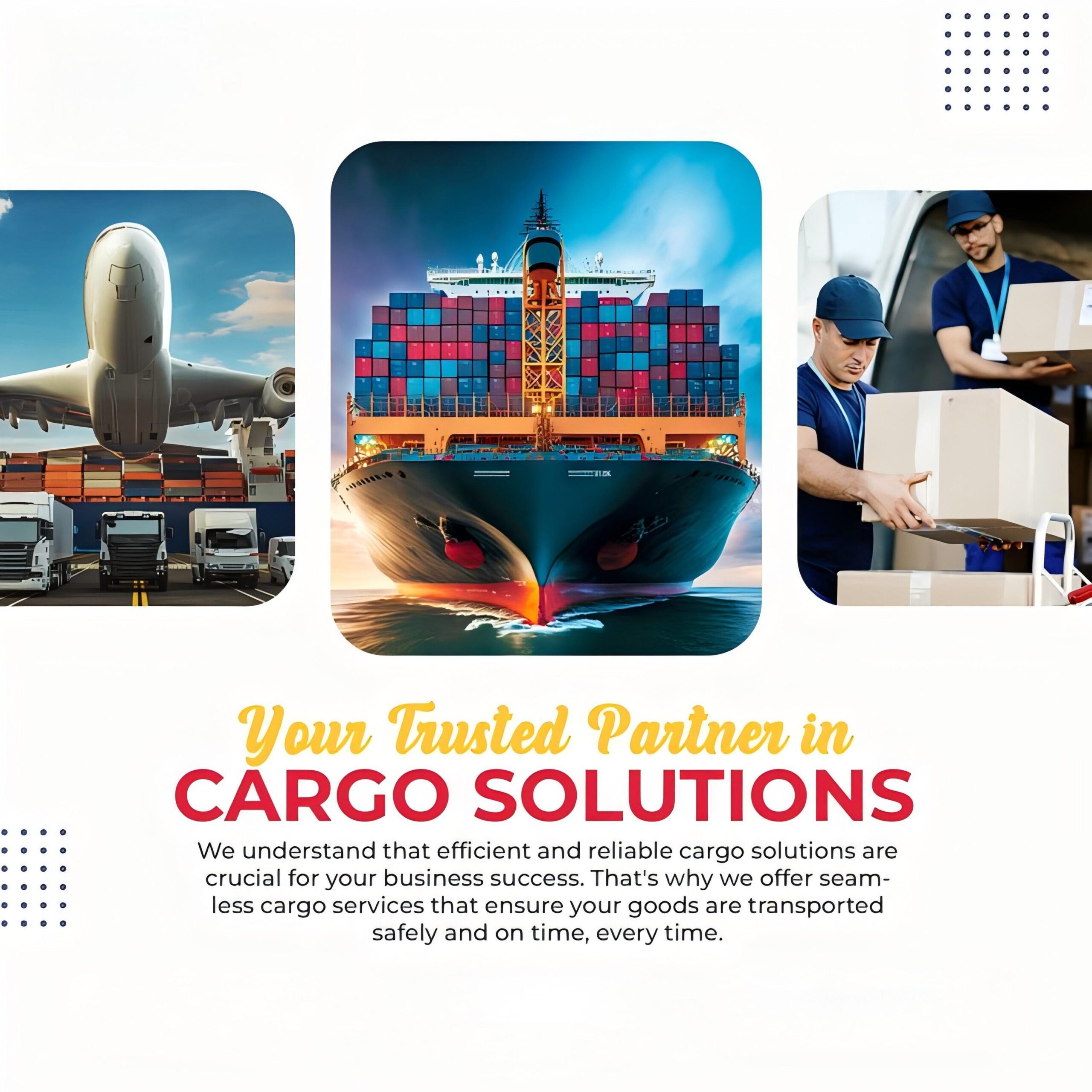 Logistics professional managing Chicago port delivery