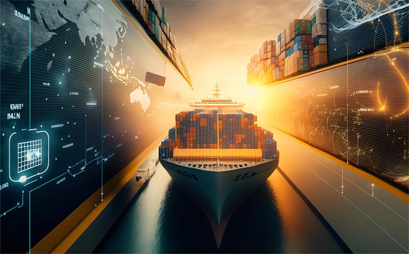 Logistics professional reviewing shipping documents for Florida customs clearance