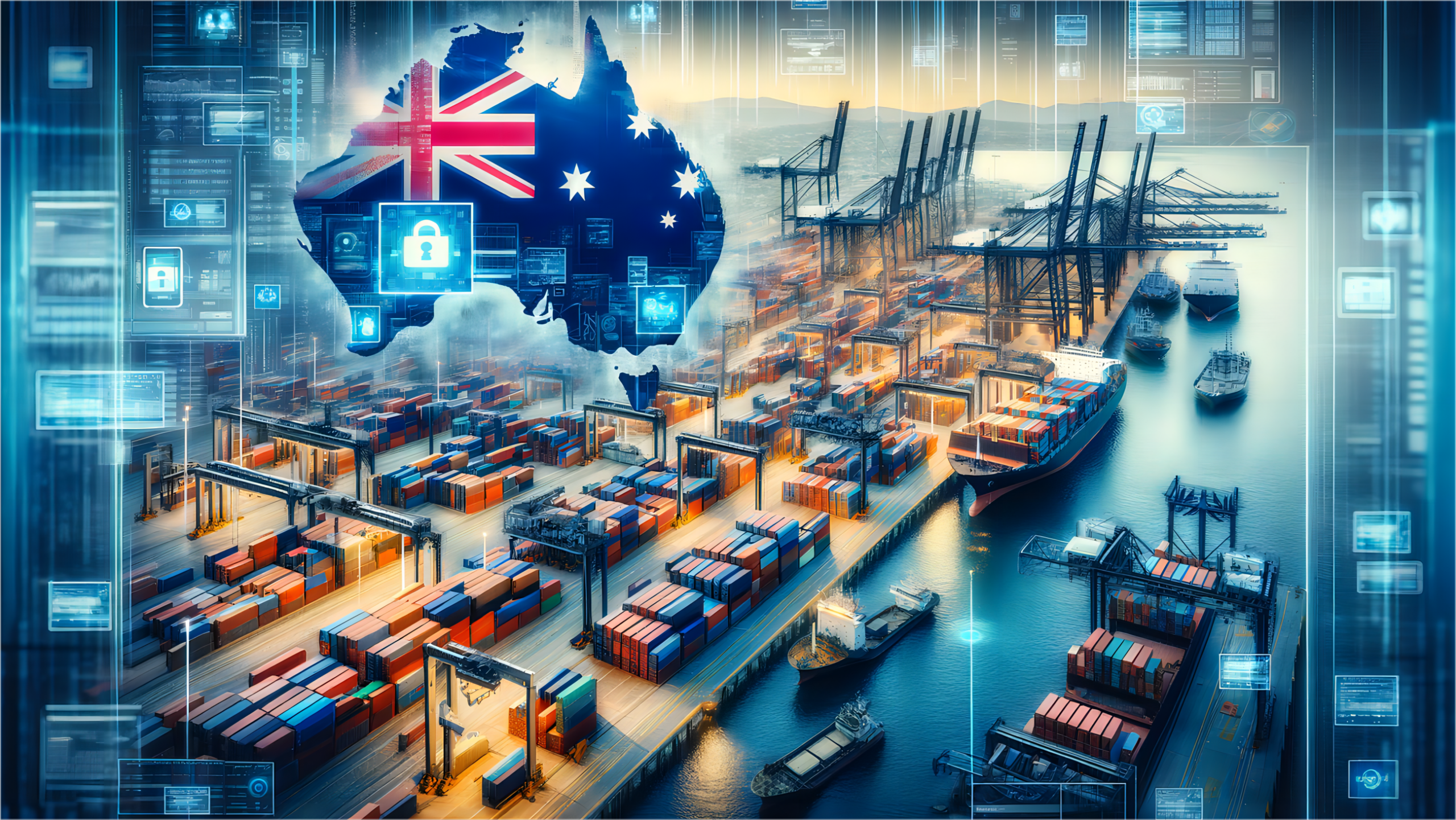 Logistics professional managing USA bound cargo