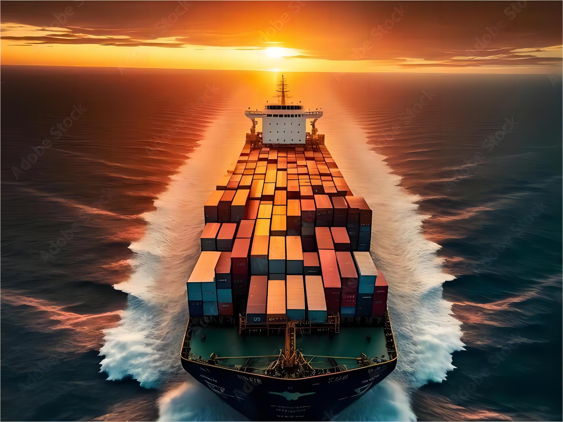 Logistics warehouse with packages ready for UAE delivery