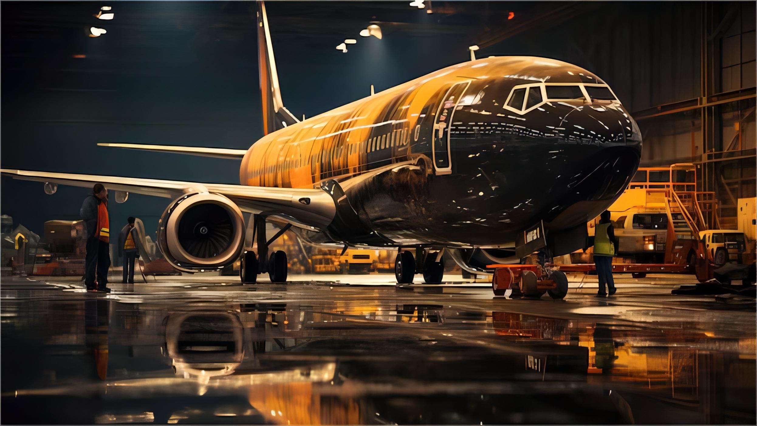 Cargo ship and airplane representing door to door shipping china to France