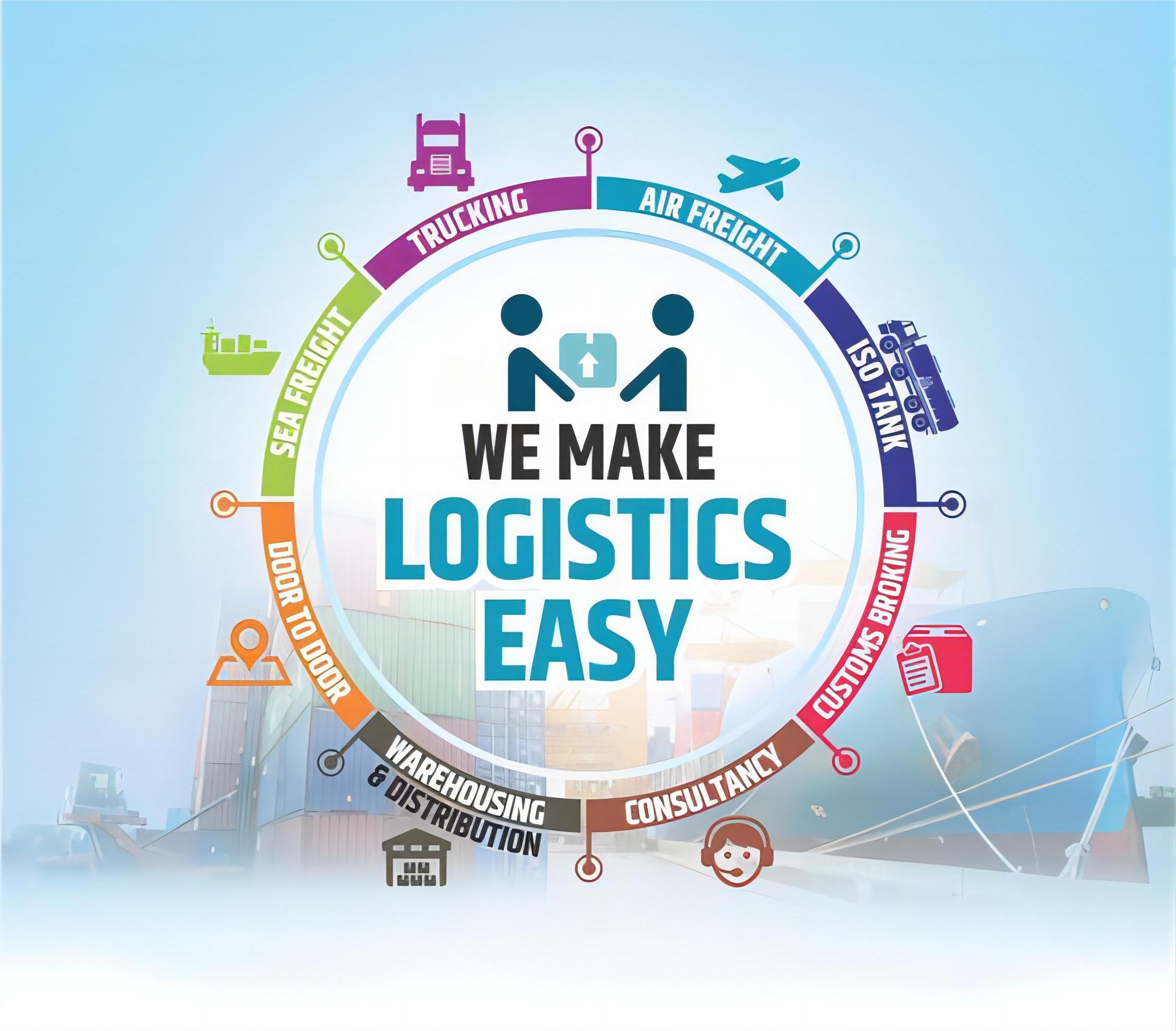 cargo shipping provider with complete logistics management