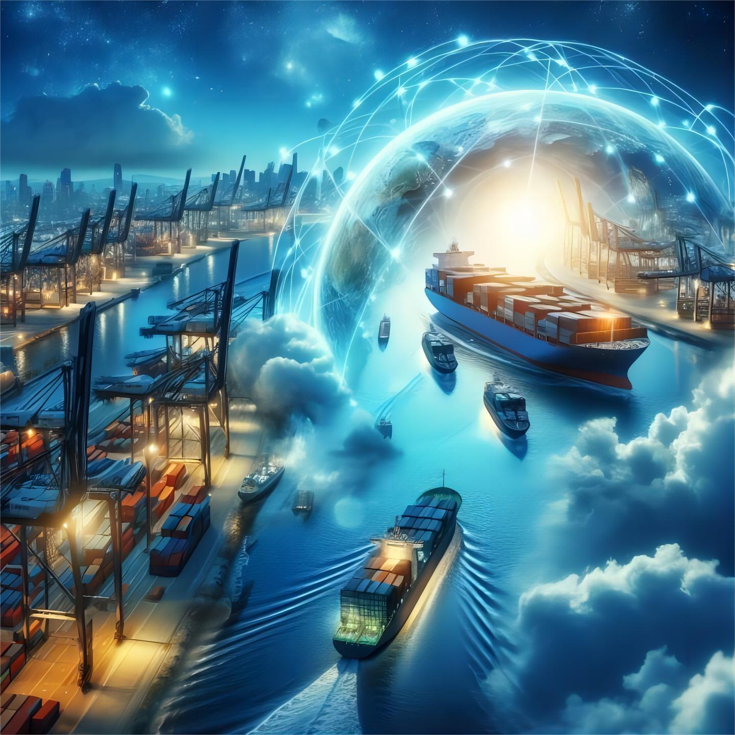 Global cargo shipping and customs clearance process