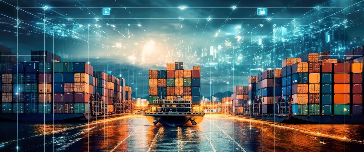 Logistics warehouse and cargo handling