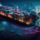 International freight shipping logistics