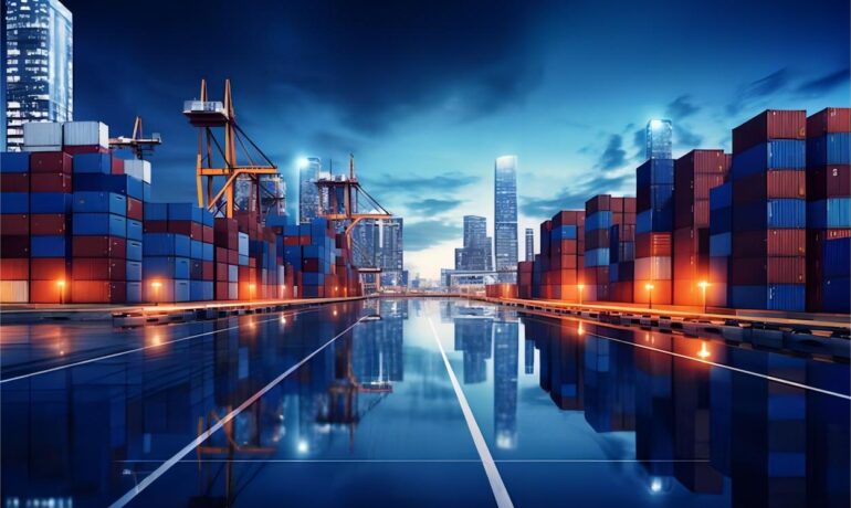 Shipping Quote Request China loading and handoff visual